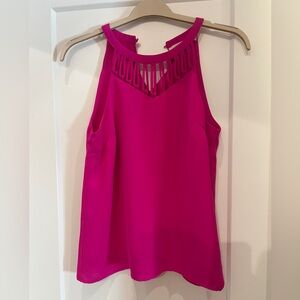 The Impeccable Pig Pink cut out top